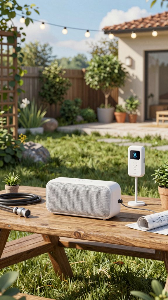 weather sealed solar sound system