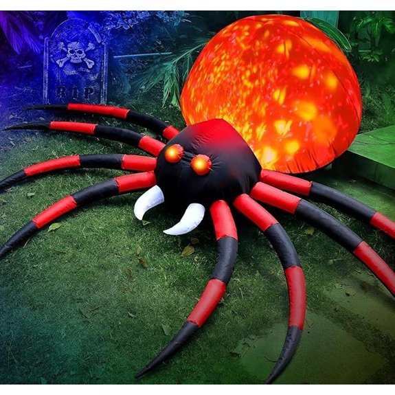 8 ft inflatable spider