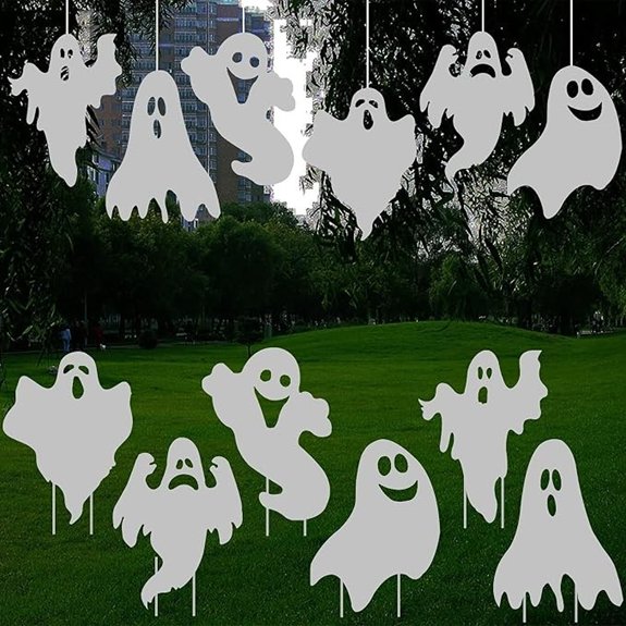 20 Best Halloween Yard Stakes That'll Spook Your Neighbors for All the Right Reasons 10 ghost yard sign stakes