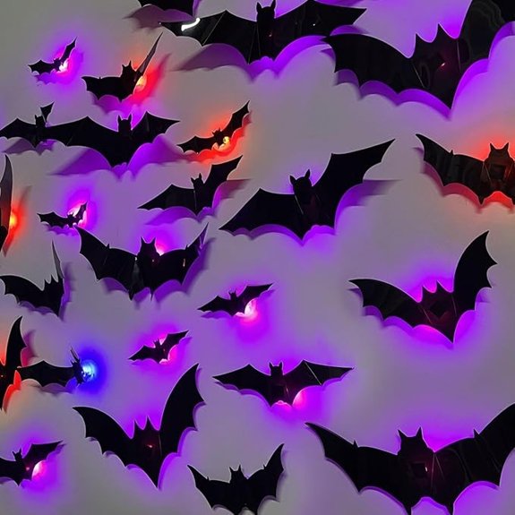 20 Best Halloween Indoor Decorations That'll Spook Even the Scariest Ghosts 3 halloween bat wall decor