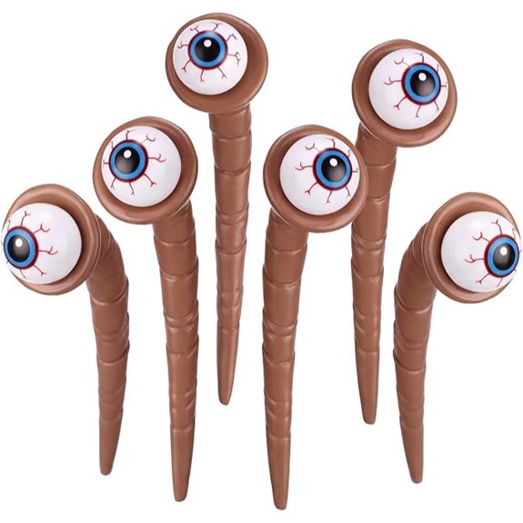 halloween eyeball planter stakes