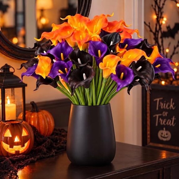 halloween fall flower picks
