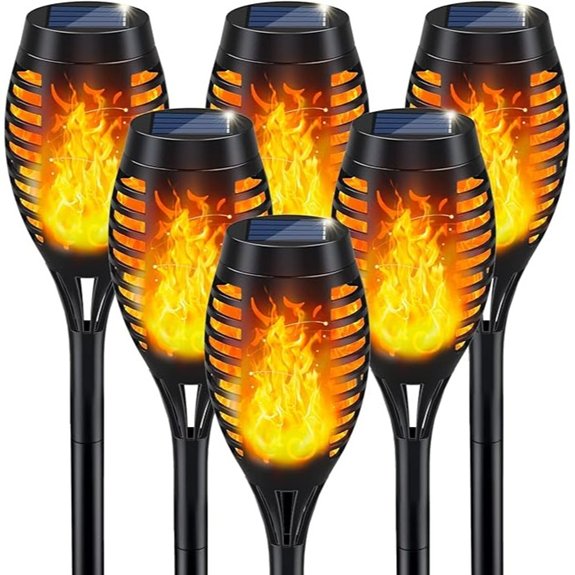 halloween flickering torch