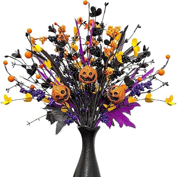 halloween floral picks