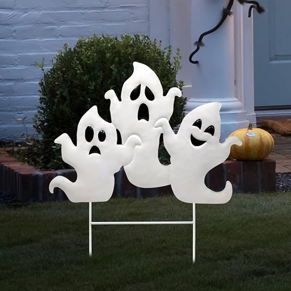 20 Best Halloween Yard Stakes That'll Spook Your Neighbors for All the Right Reasons 11 halloween ghost yard signs