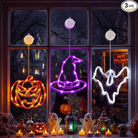 20 Best Halloween Indoor Decorations That'll Spook Even the Scariest Ghosts 15 halloween pumpkin ghost lights