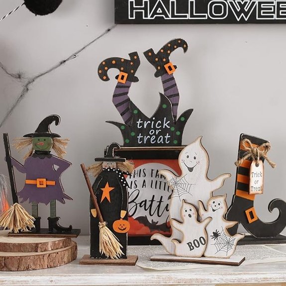 20 Best Halloween Indoor Decorations That'll Spook Even the Scariest Ghosts 8 halloween witch ghost shoes
