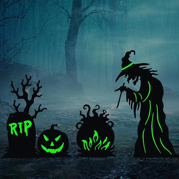 20 Best Halloween Yard Stakes That'll Spook Your Neighbors for All the Right Reasons 12 halloween witch yard signs