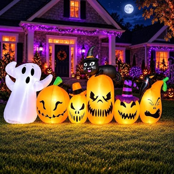 large halloween pumpkin inflatable
