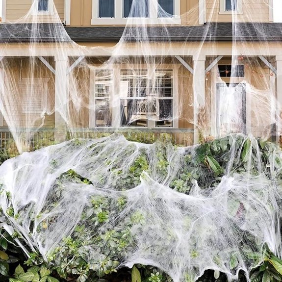 20 Best Halloween Indoor Decorations That'll Spook Even the Scariest Ghosts 18 large halloween spider web