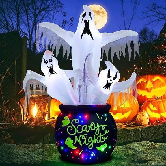 large scary ghost inflatable