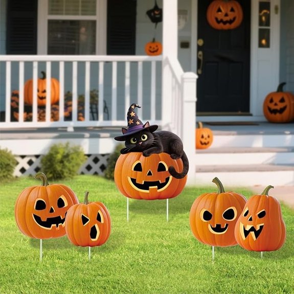 outdoor halloween yard signs
