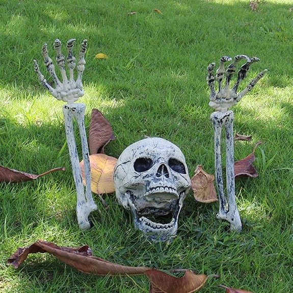 20 Best Halloween Yard Stakes That'll Spook Your Neighbors for All the Right Reasons 15 realistic skeleton stakes