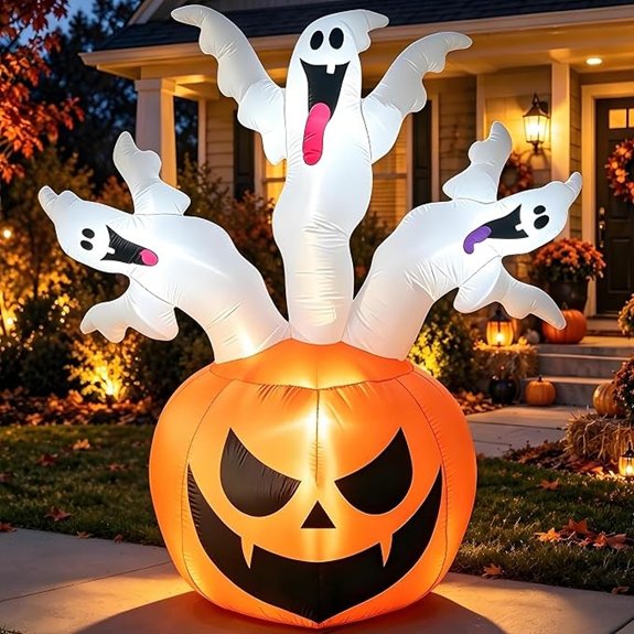 six foot halloween inflatable
