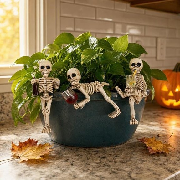 skull halloween party decorations