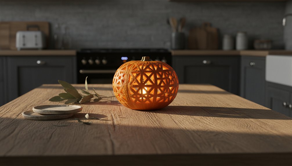 spooky halloween table decor