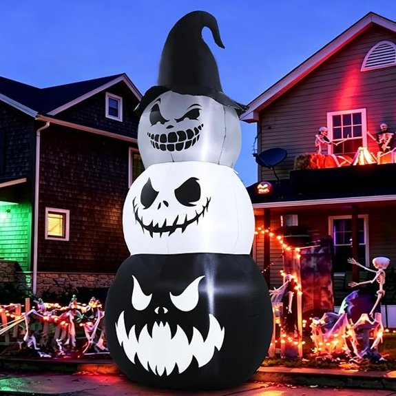 tall halloween inflatable decor